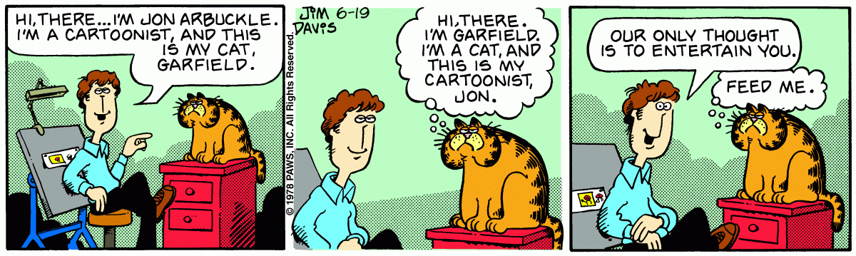 Garfield, June 19, 1978