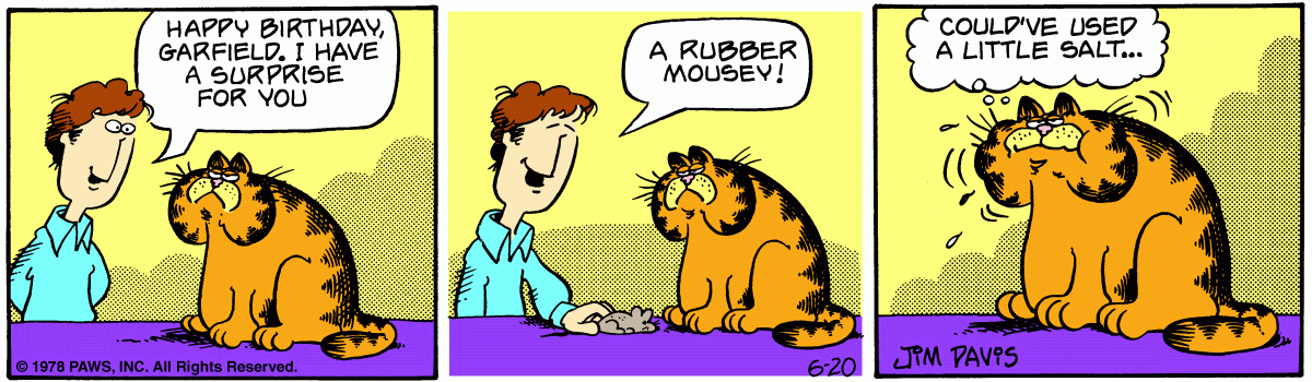 Garfield, June 20, 1978