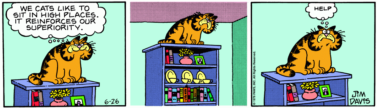 Garfield, June 26, 1978