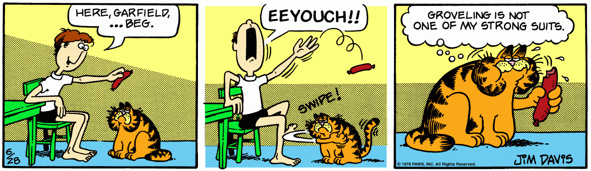Garfield, June 28, 1978