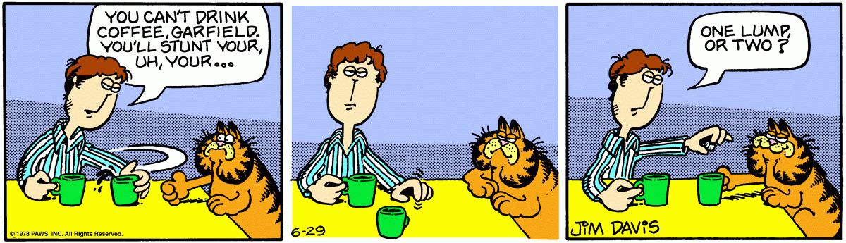 Garfield, June 29, 1978