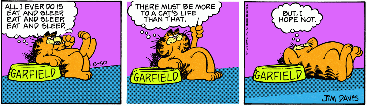 Garfield, June 30, 1978