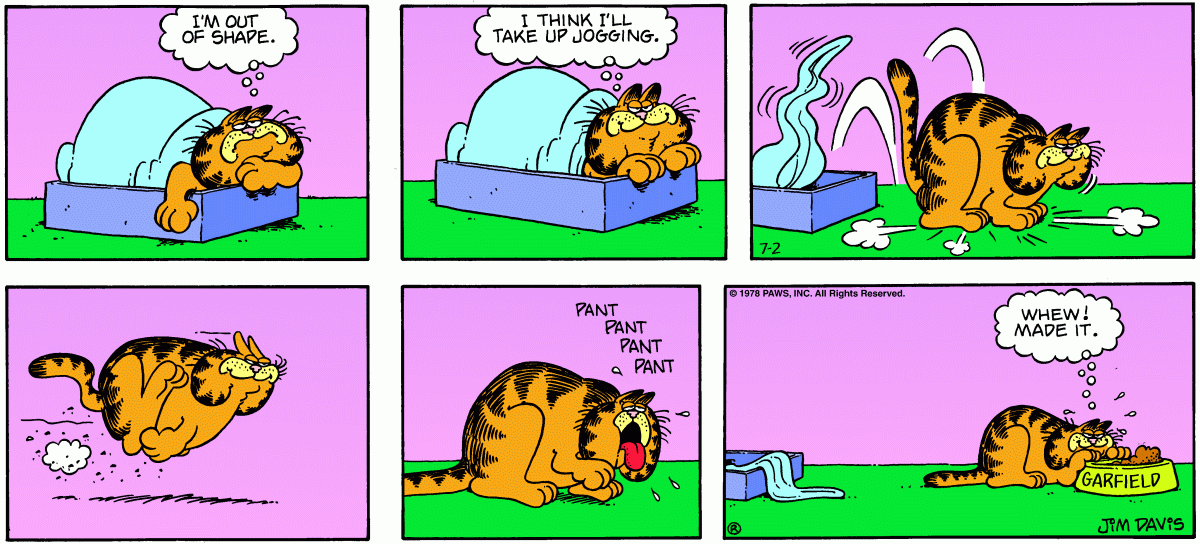 Garfield, July 2, 1978