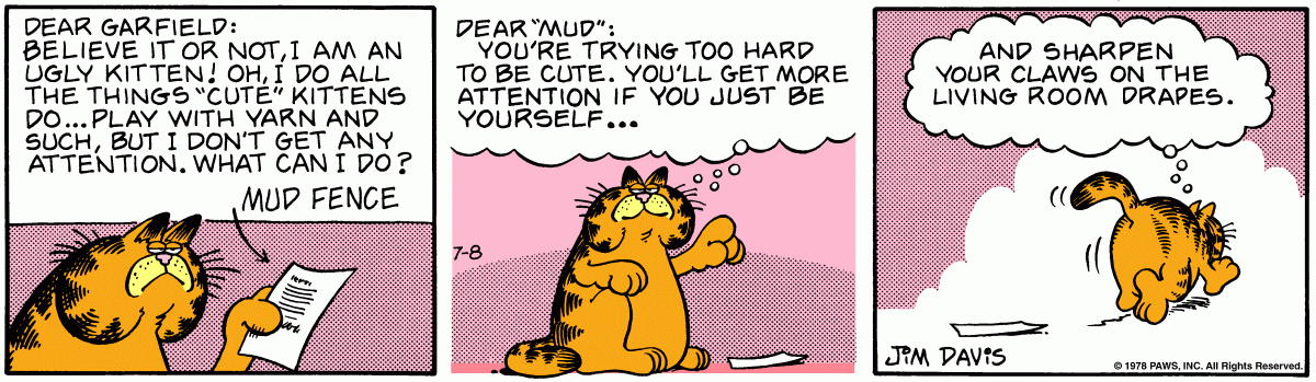 Garfield, July 8, 1978