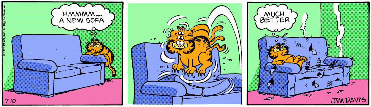 Garfield, July 10, 1978