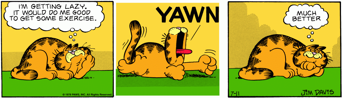 Garfield, July 11, 1978