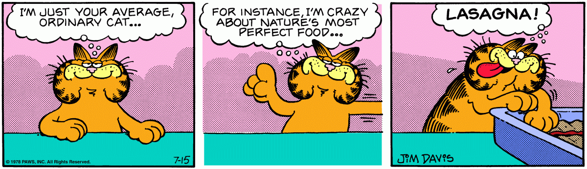 Garfield, July 15, 1978