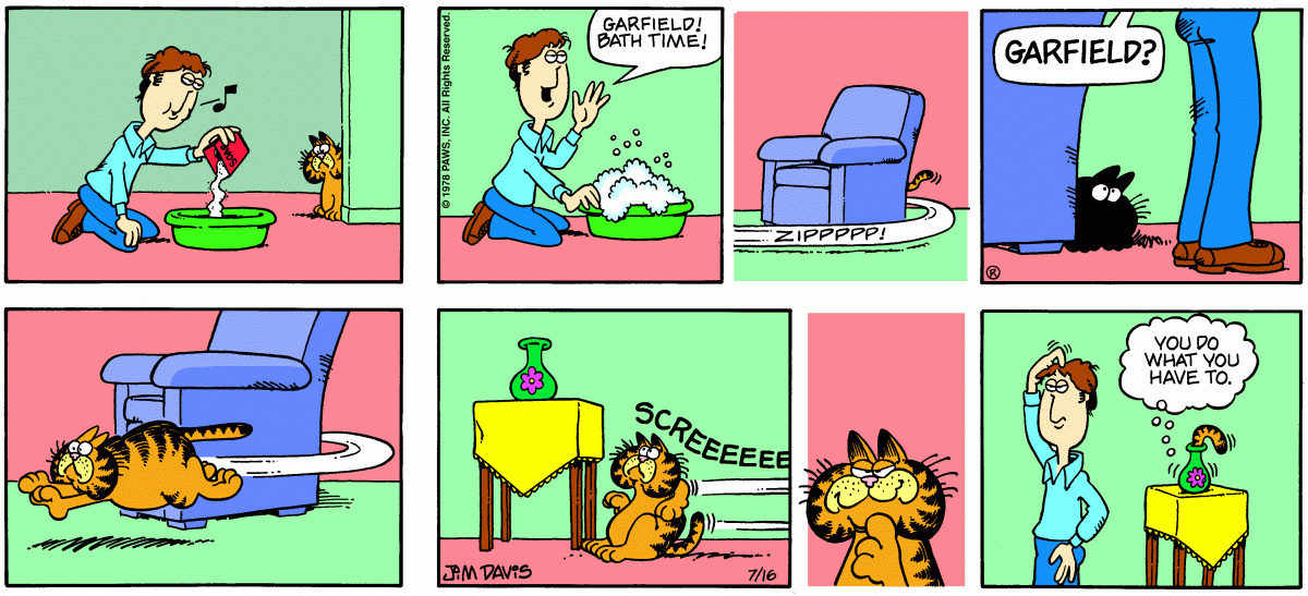 Garfield, July 16, 1978