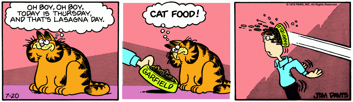 Garfield, July 20, 1978