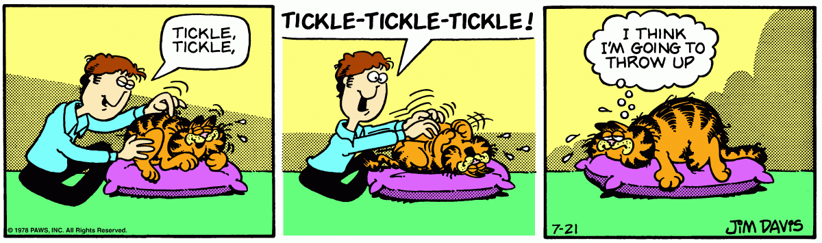 Garfield, July 21, 1978