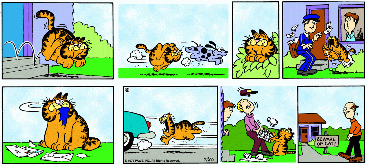 Garfield, July 23, 1978