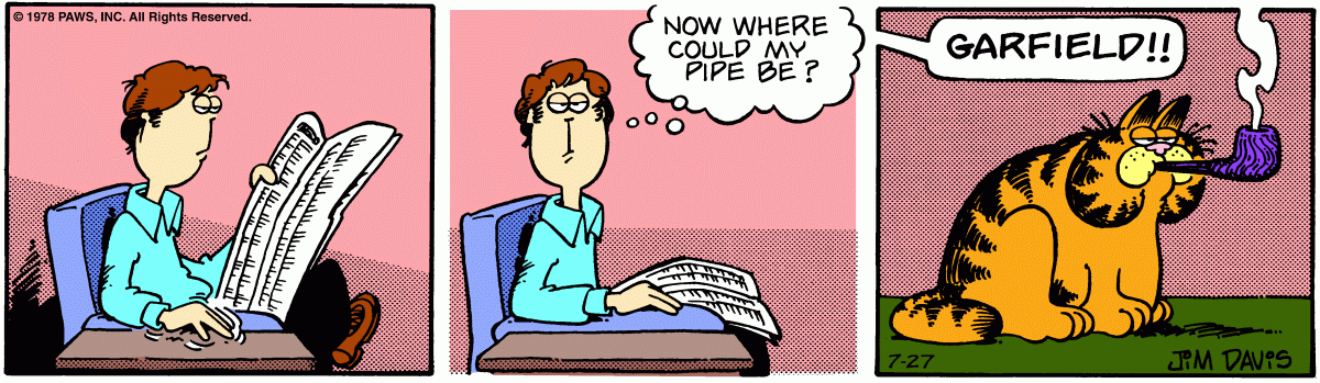 Garfield, July 27, 1978