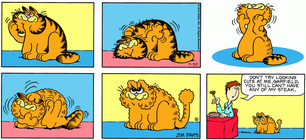 Garfield, July 30, 1978