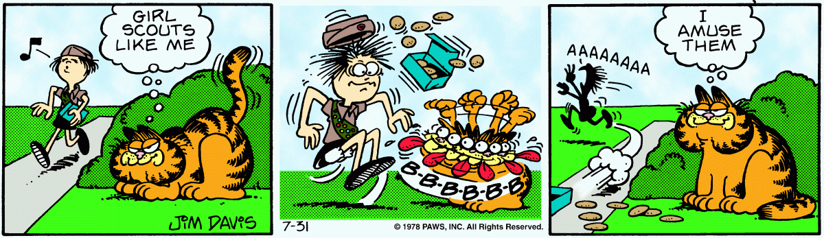 Garfield, July 31, 1978
