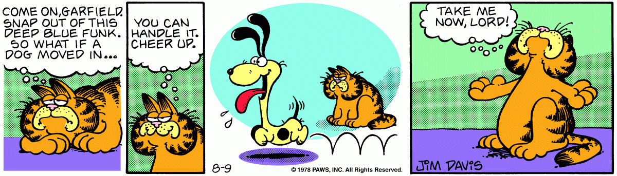 Garfield, August 9, 1978