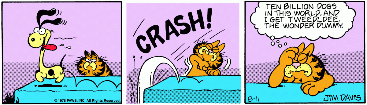Garfield, August 11, 1978