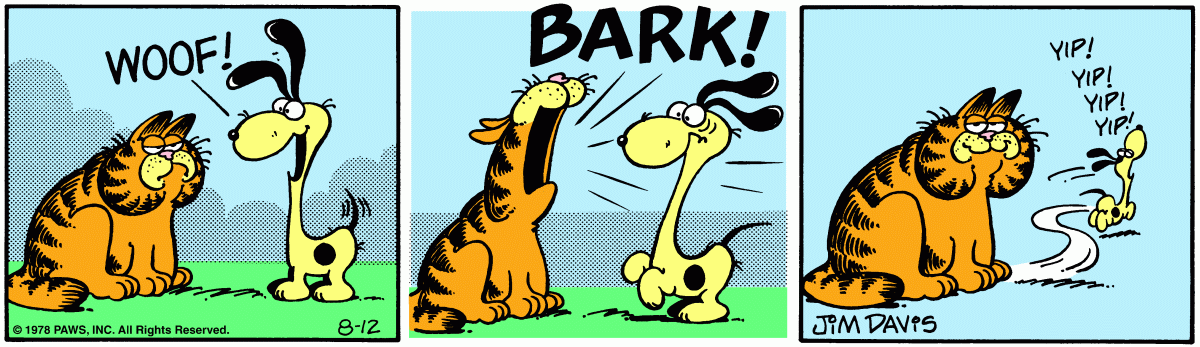 Garfield, August 12, 1978