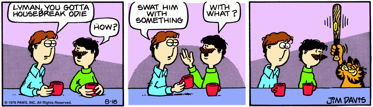 Garfield, August 16, 1978