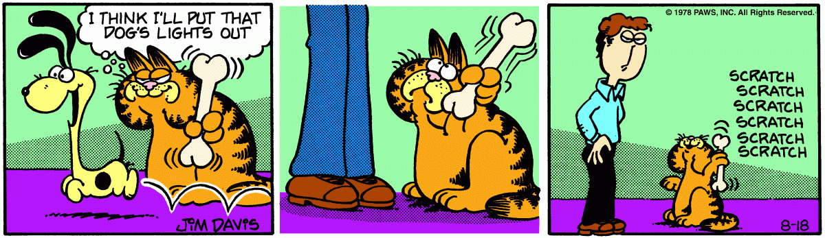 Garfield, August 18, 1978