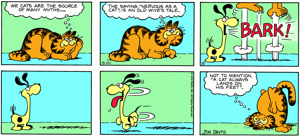 Garfield, August 20, 1978
