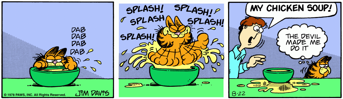 Garfield, August 22, 1978