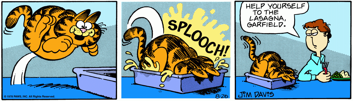 Garfield, August 26, 1978