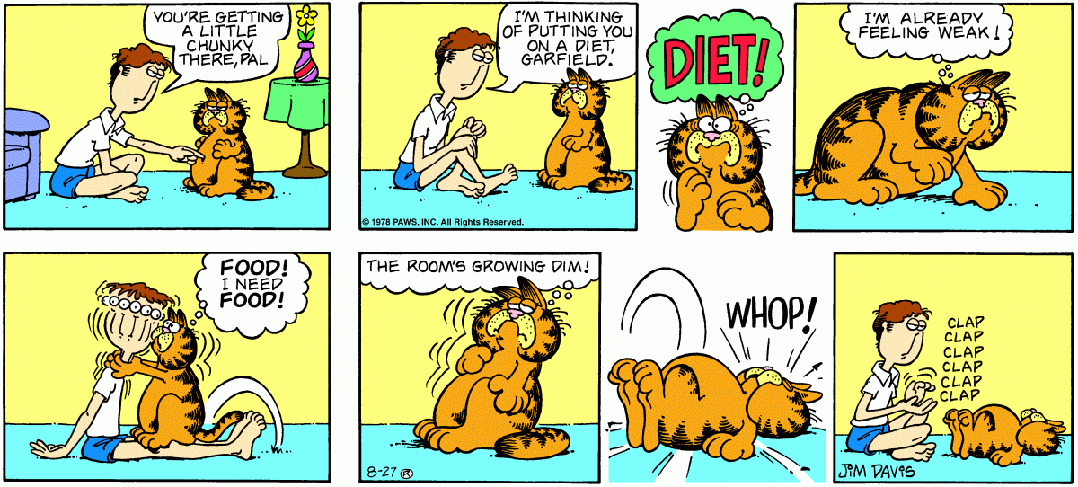 Garfield, August 27, 1978