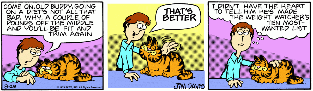 Garfield, August 29, 1978