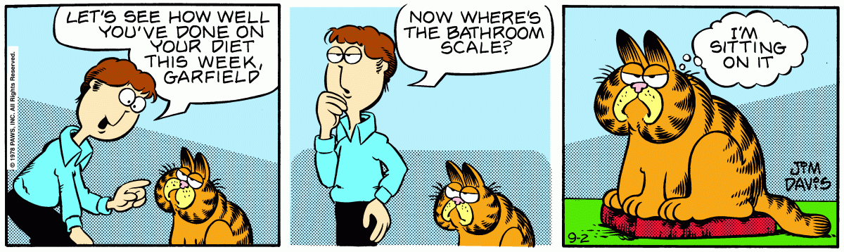 Garfield, September 2, 1978