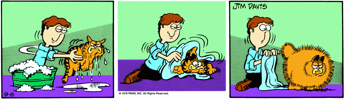 Garfield, September 6, 1978