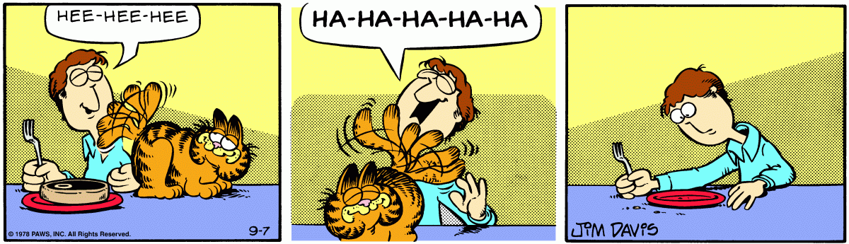 Garfield, September 7, 1978