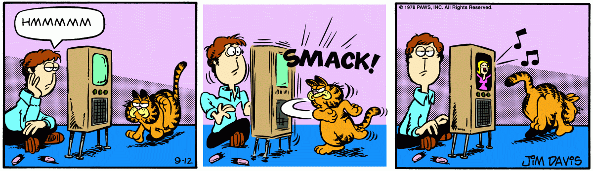 Garfield, September 12, 1978