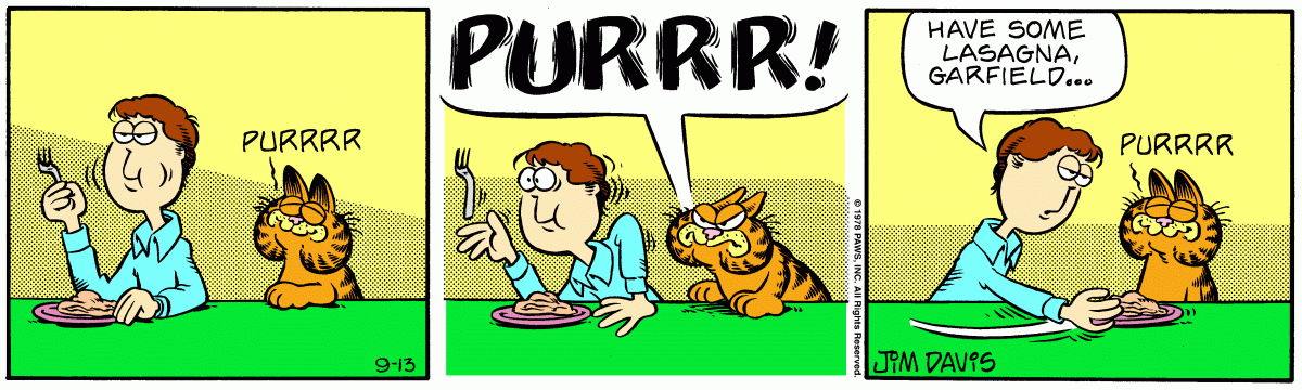 Garfield, September 13, 1978