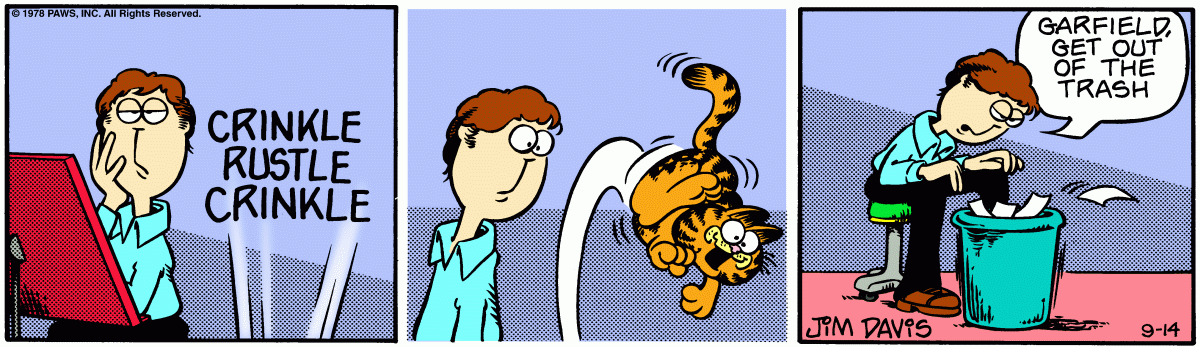 Garfield, September 14, 1978