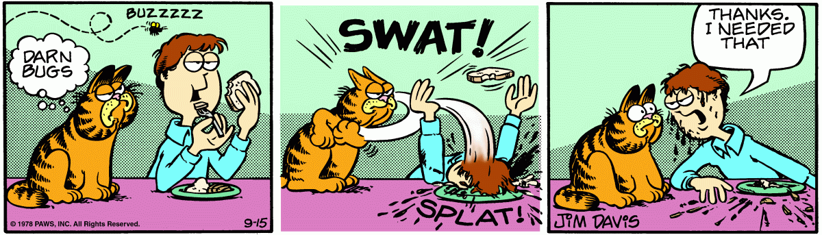 Garfield, September 15, 1978
