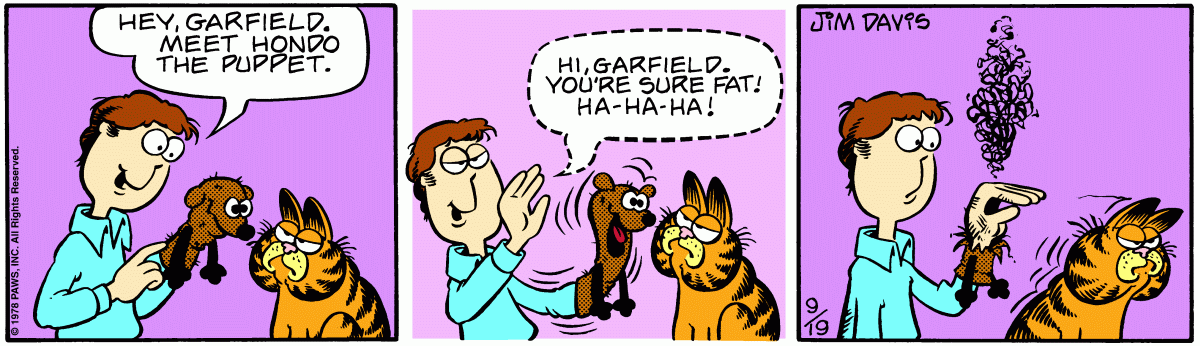 Garfield, September 19, 1978