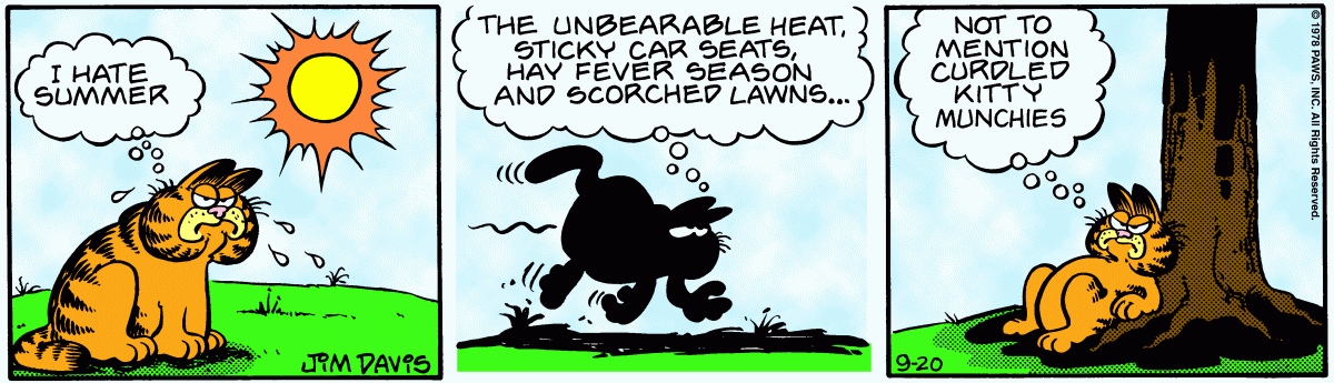 Garfield, September 20, 1978