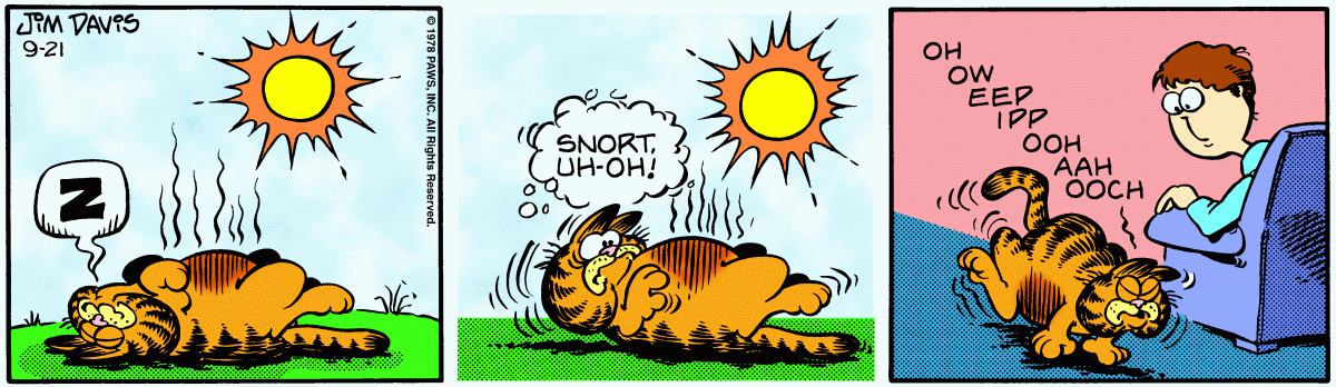 Garfield, September 21, 1978
