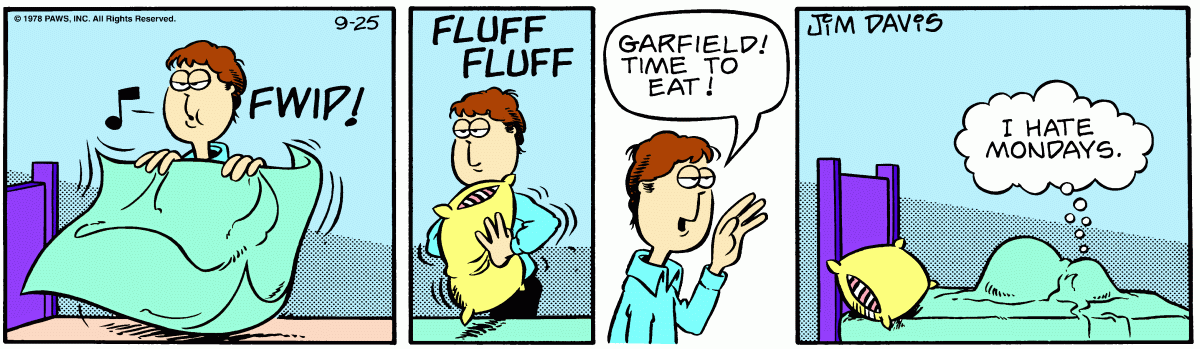 Garfield, September 25, 1978