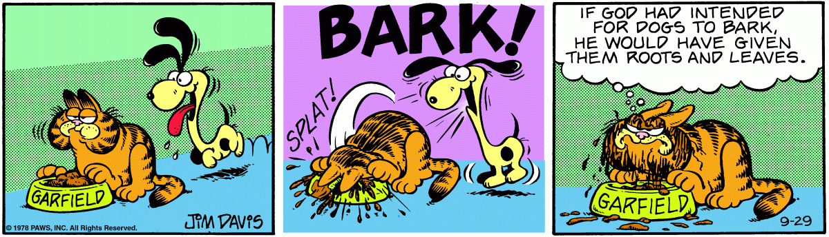Garfield, September 29, 1978