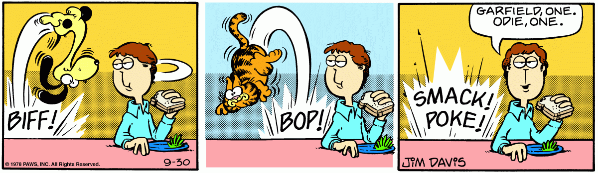 Garfield, September 30, 1978