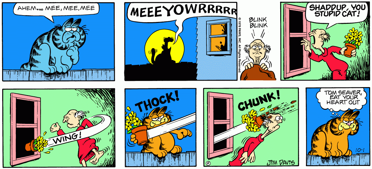 Garfield, October 1, 1978