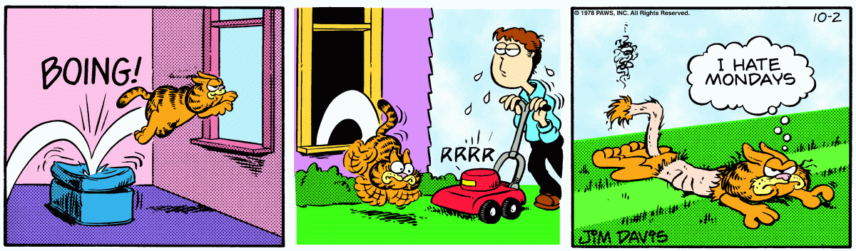 Garfield, October 2, 1978