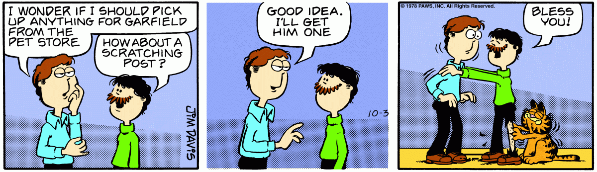 Garfield, October 3, 1978