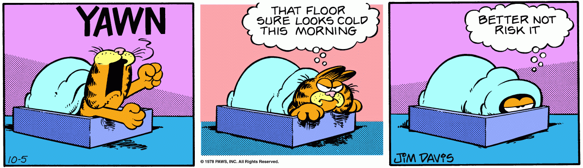 Garfield, October 5, 1978