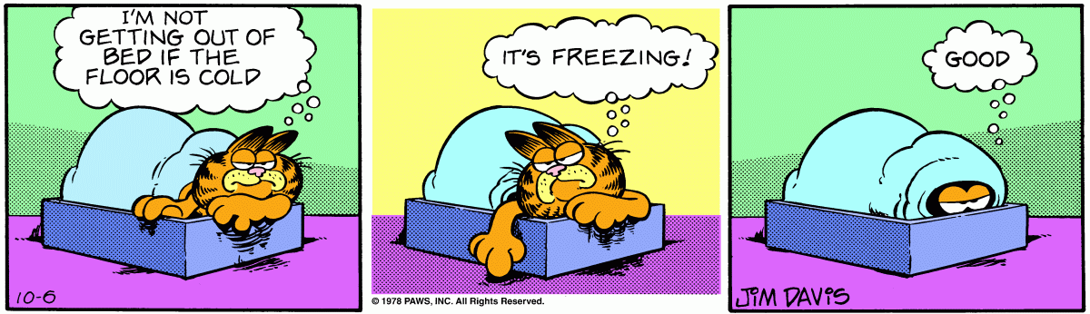 Garfield, October 6, 1978