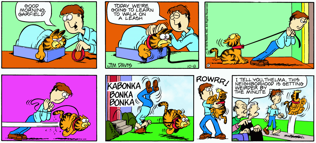 Garfield, October 8, 1978
