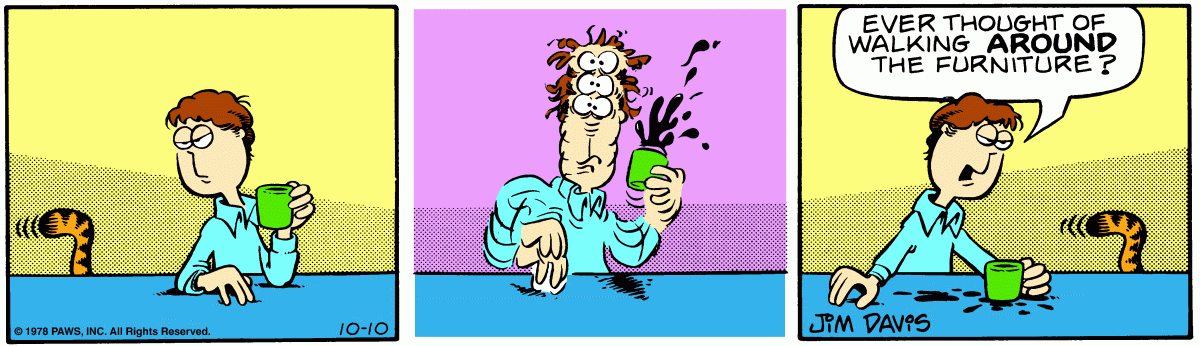 Garfield, October 10, 1978