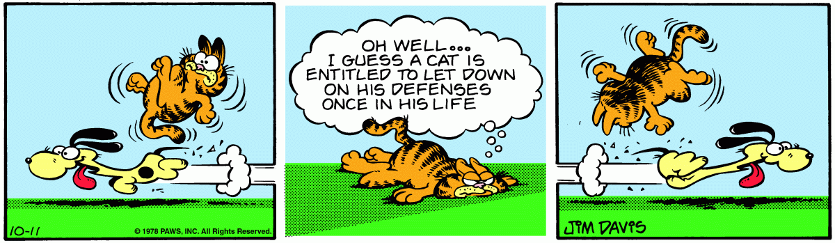 Garfield, October 11, 1978