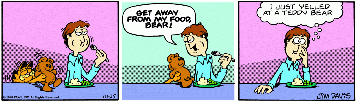 Garfield, October 25, 1978